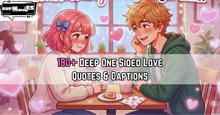 One Sided Love Quotes