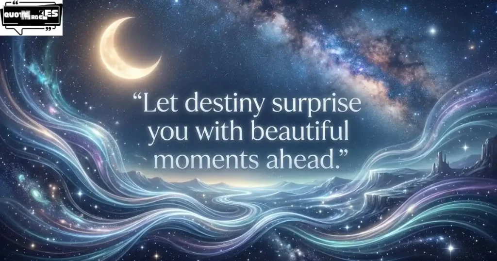 Aesthetic Destiny Quotes About Life & the Future