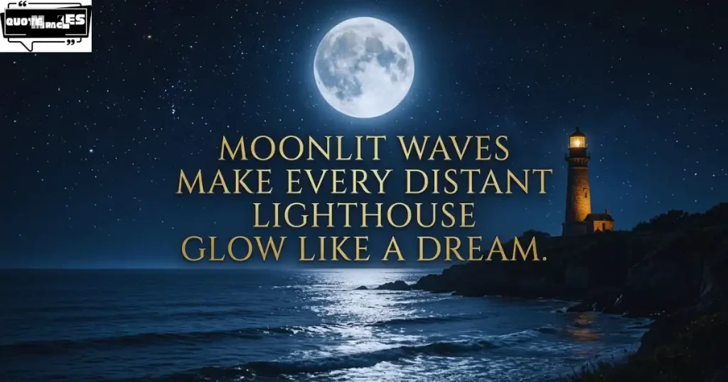 Aesthetic Lighthouse Quotes About the Ocean & Night