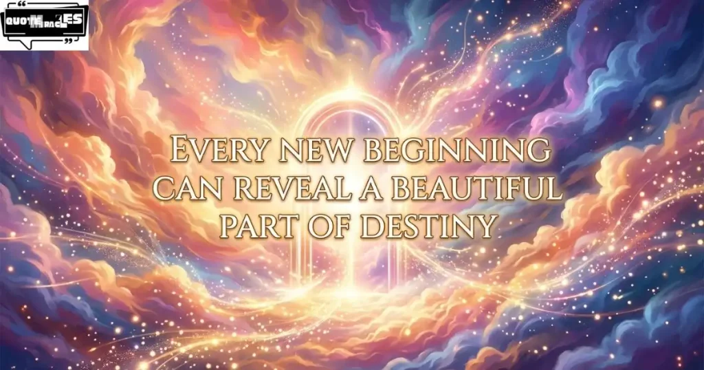 Beautiful Destiny Quotes About Life Changes
