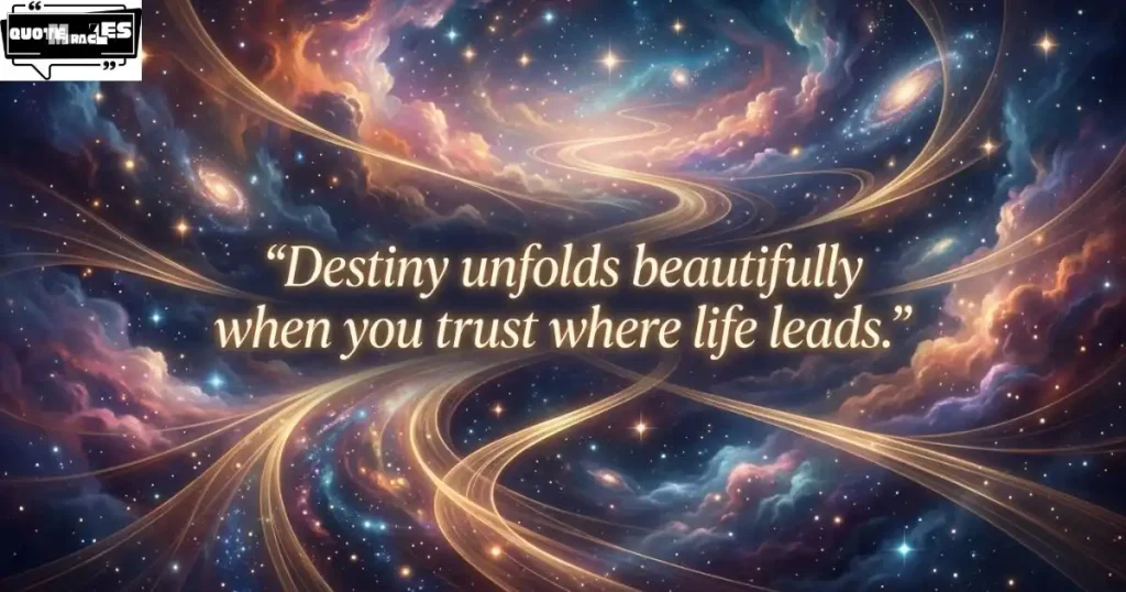 Best Destiny Quotes About Fate & Life