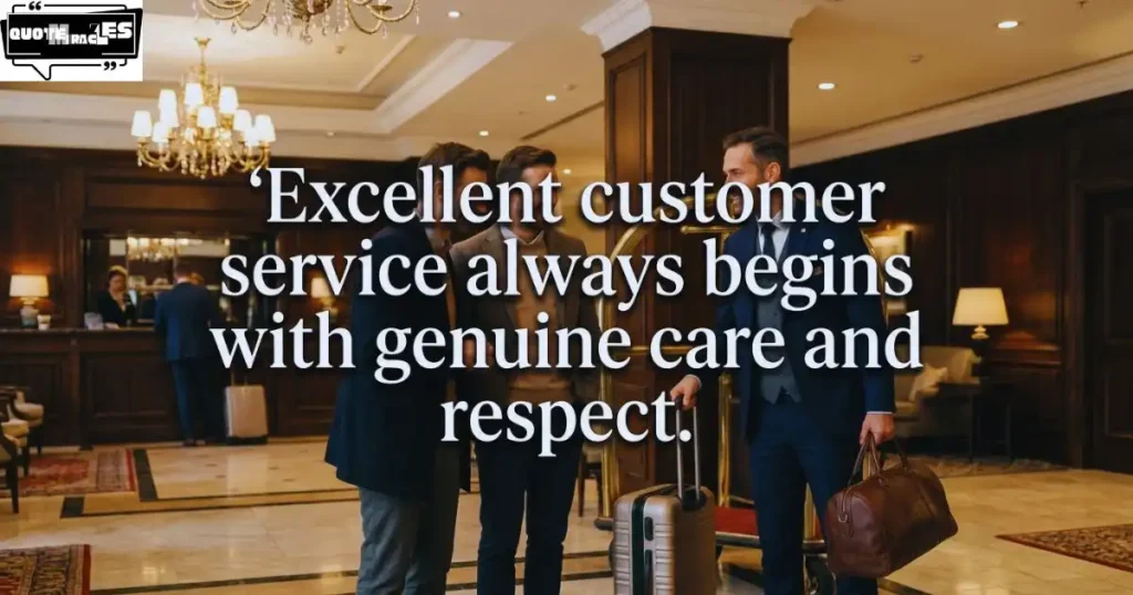 Customer Service Quotes About Hospitality & Excellence