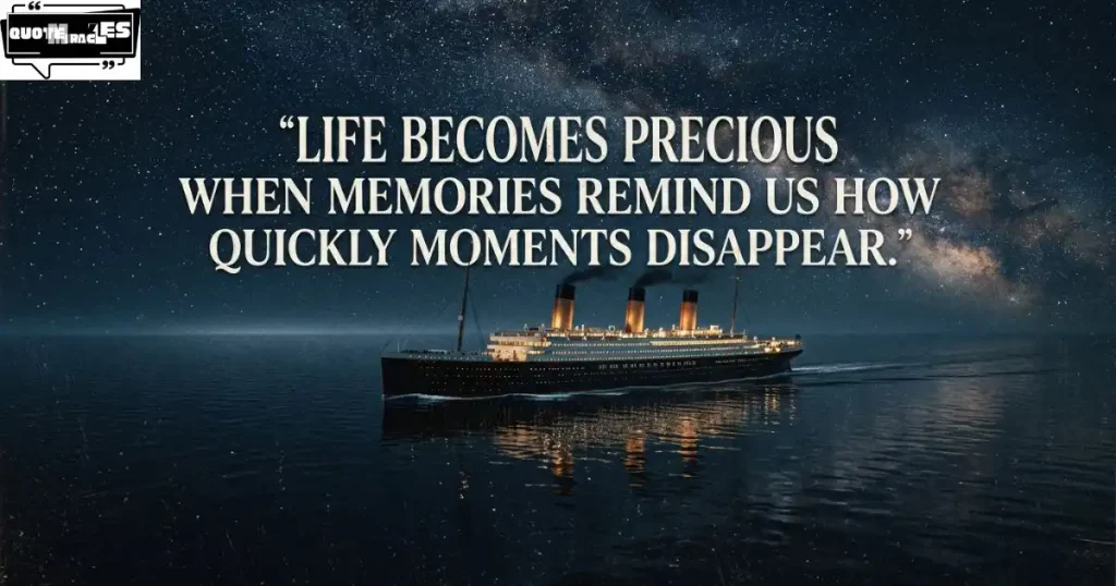 Deep Titanic Quotes About Life & Memories