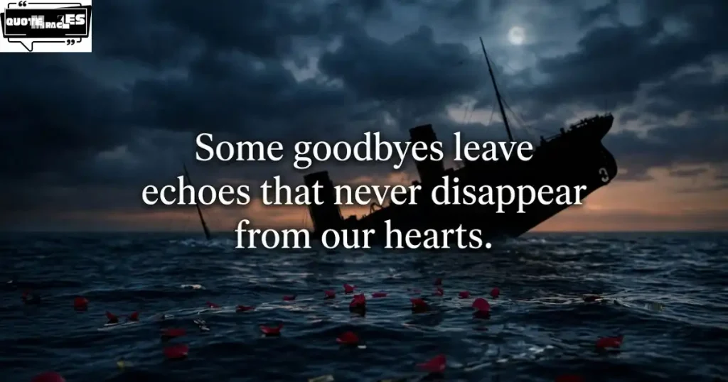 Emotional Titanic Quotes About Heartbreak & Loss