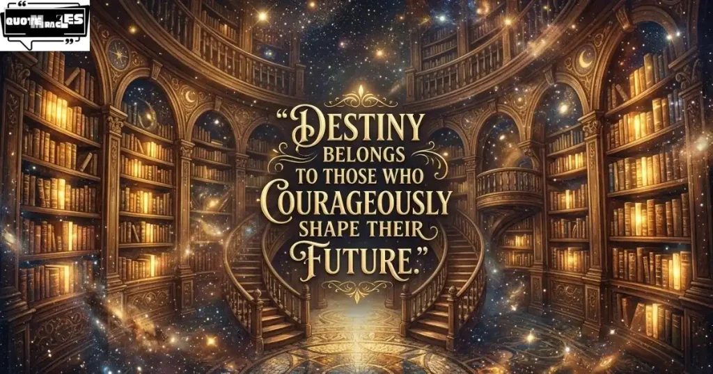 Famous Destiny Quotes From Writers & Thinkers