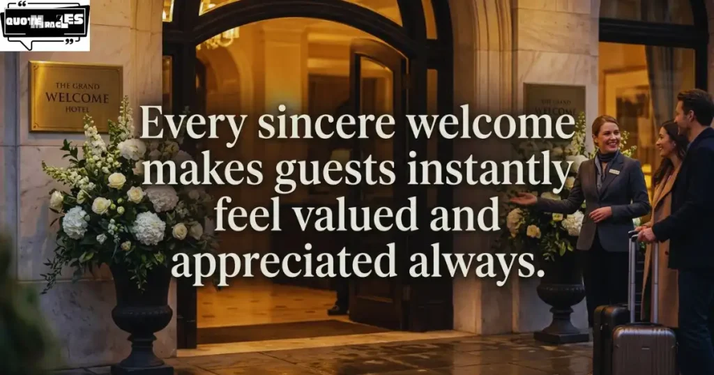 Honest Hospitality Quotes About Making Guests Feel Welcome