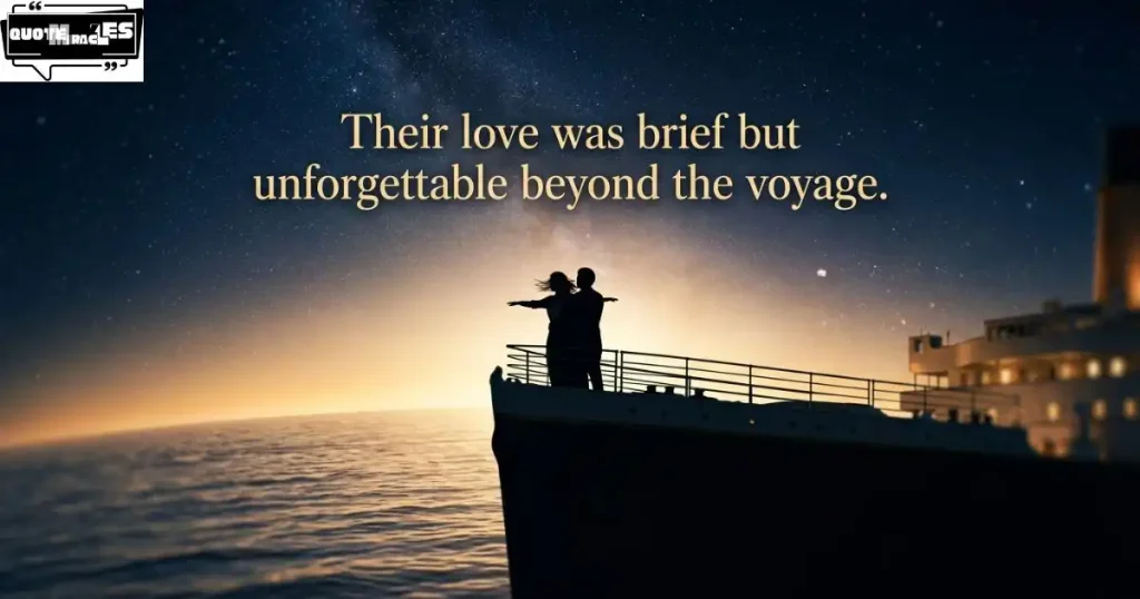 Jack & Rose Titanic Quotes About Their Love