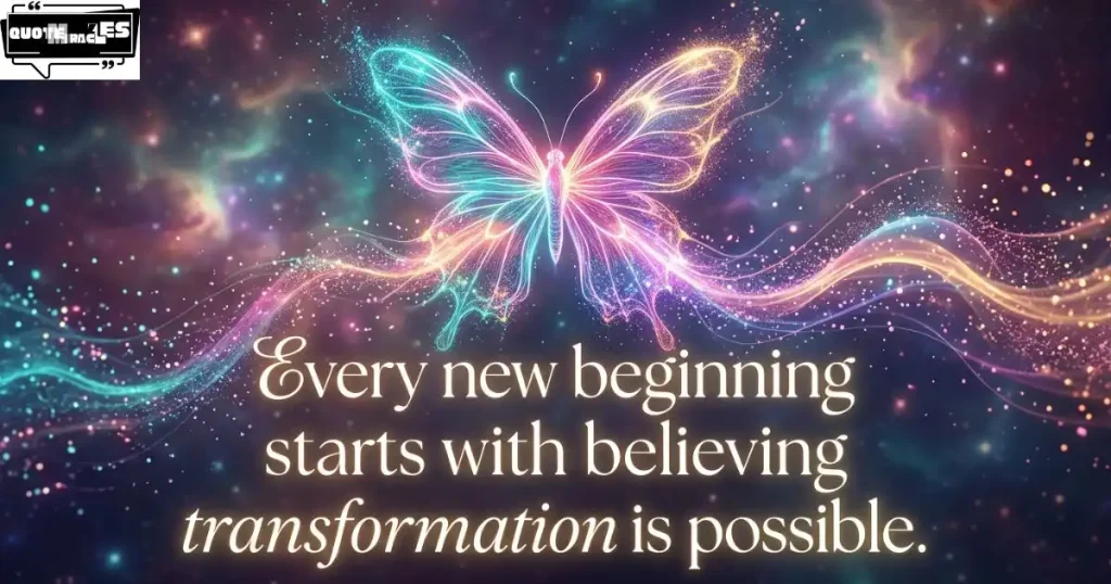Law of Attraction Quotes About Transformation & New Beginnings