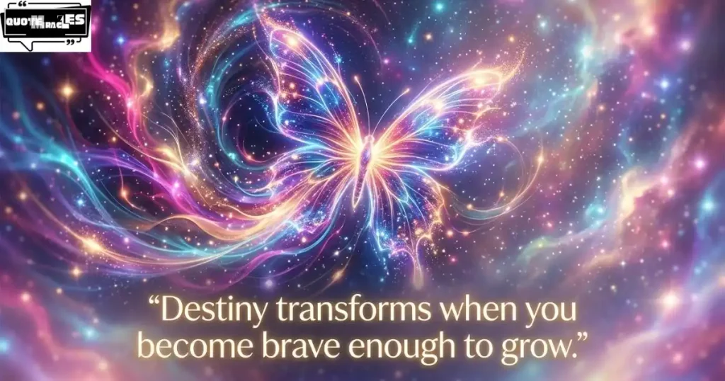 Life Destiny Quotes About Personal Growth & Transformation