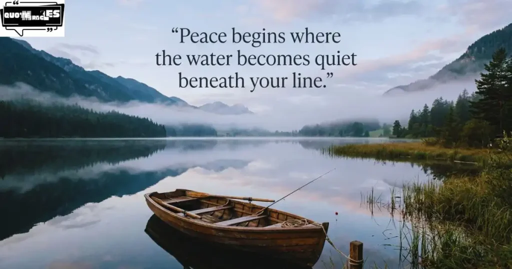 Peaceful Fishing Quotes