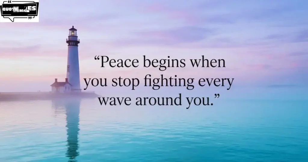 Peaceful Lighthouse Quotes About Calm & Inner Peace