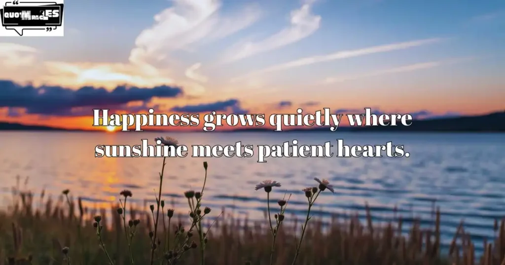Reflective Sunshine Quotes About Hope, Happiness, and Growth