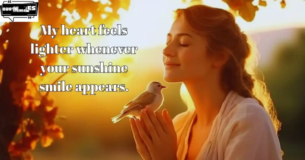 Romantic Sunshine Quotes About Love
