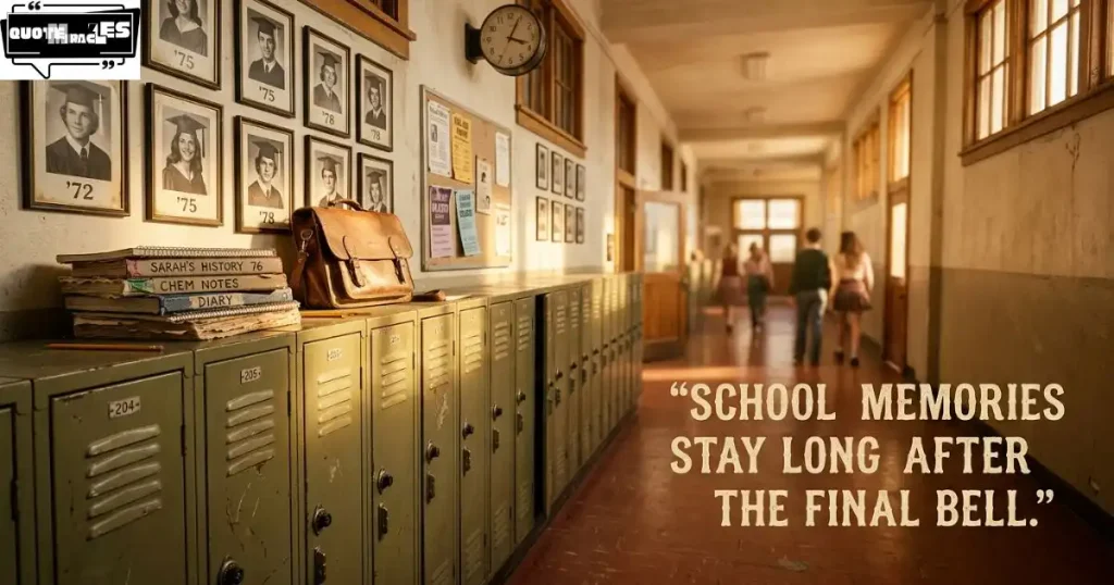 School Memories Quotes