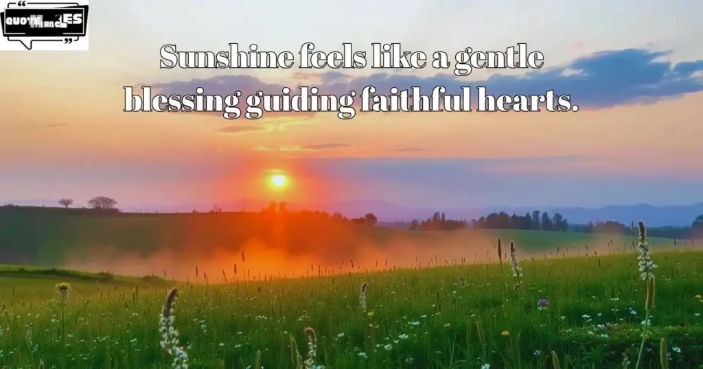 Spiritual Sunshine Blessings