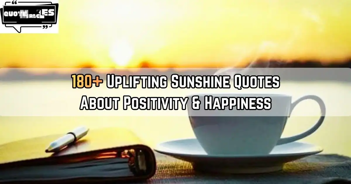 Sunshine Quotes