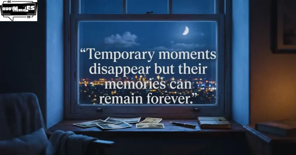 Temporary Quotes About Memories That Last Forever