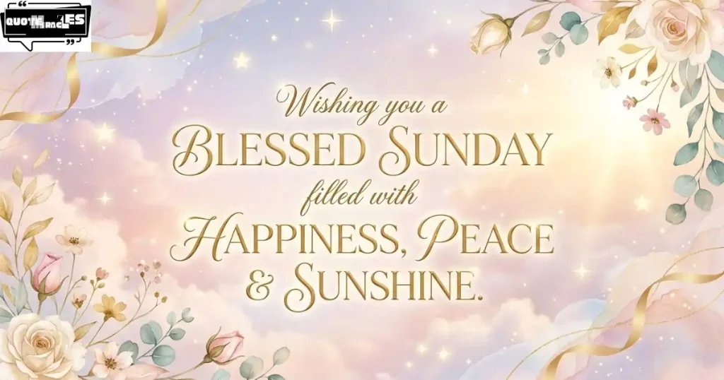 Beautiful Sunday Wishes for a Blessed and Happy Day