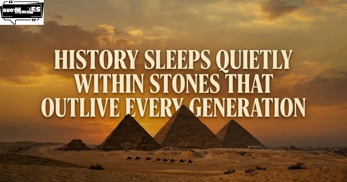 Best Pyramid Quotes About History