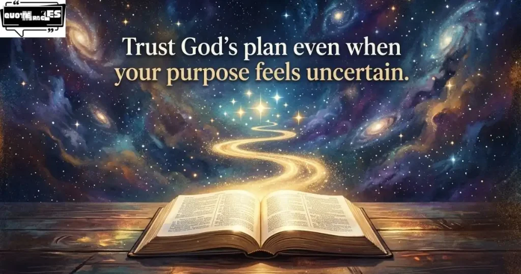 Bible Verse Quotes About Purpose & God’s Plan