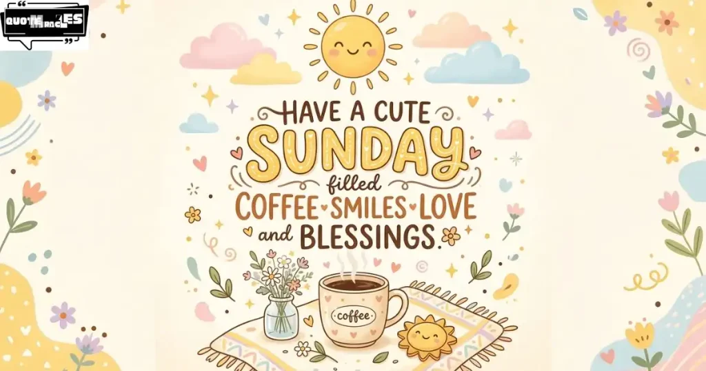 Cute and Beautiful Happy Sunday Images With Quotes