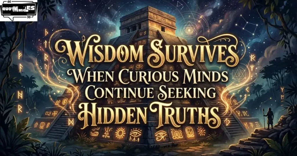 Deep Pyramid Quotes About Ancient Wisdom