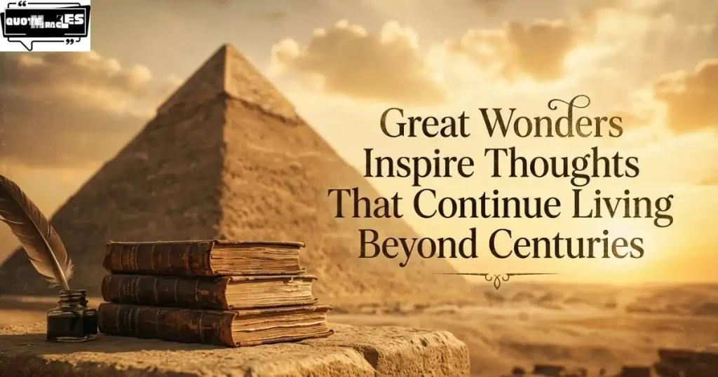 Famous Pyramid Quotes