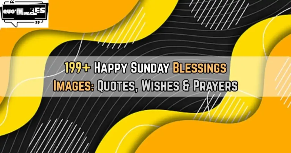 Happy Sunday Blessings Images