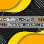 Happy Sunday Blessings Images