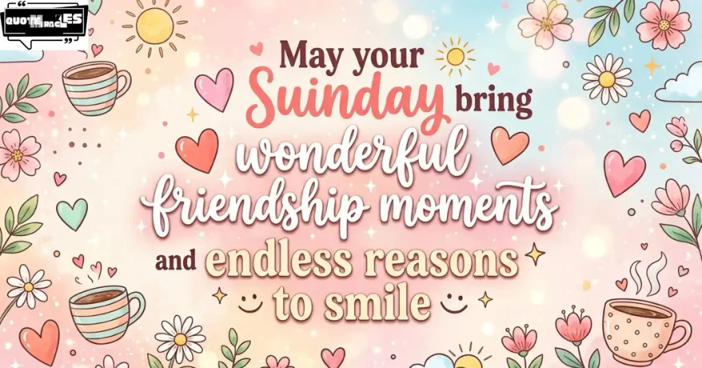Happy Sunday Blessings for Friends