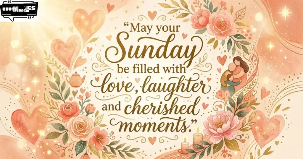 Heartwarming Happy Sunday Wishes
