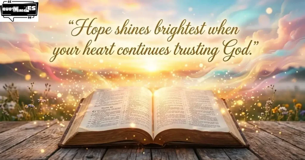 Inspirational Bible Verse Quotes for Hope & Encouragement