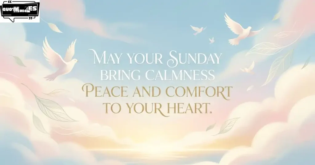 Peaceful Sunday Blessings Images